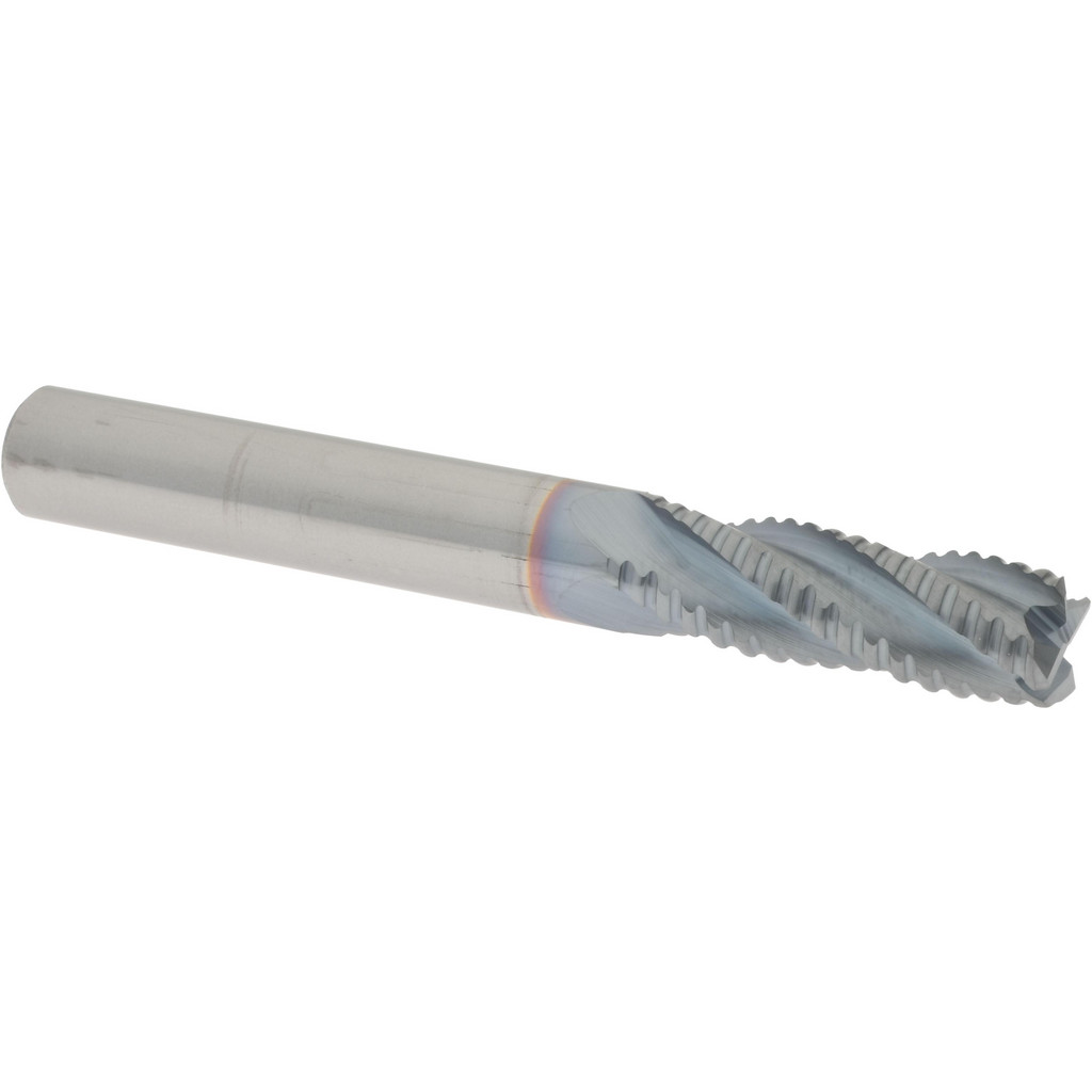 Accupro R4303125C4 Square End Mill: 5/16 Dia, 7/8 LOC, 5/16 Shank Dia, 2-1/2 OAL, 4 Flutes, Solid Carbide Image