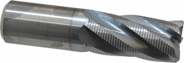 Accupro R5301000C4 Square End Mill: 1 Dia, 2 LOC, 1 Shank Dia, 4 OAL, 5 Flutes, Solid Carbide Image