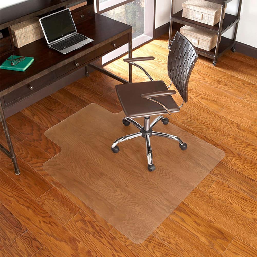 EverLife 36" x 48" Chair Mat with Lip for Hard Floors