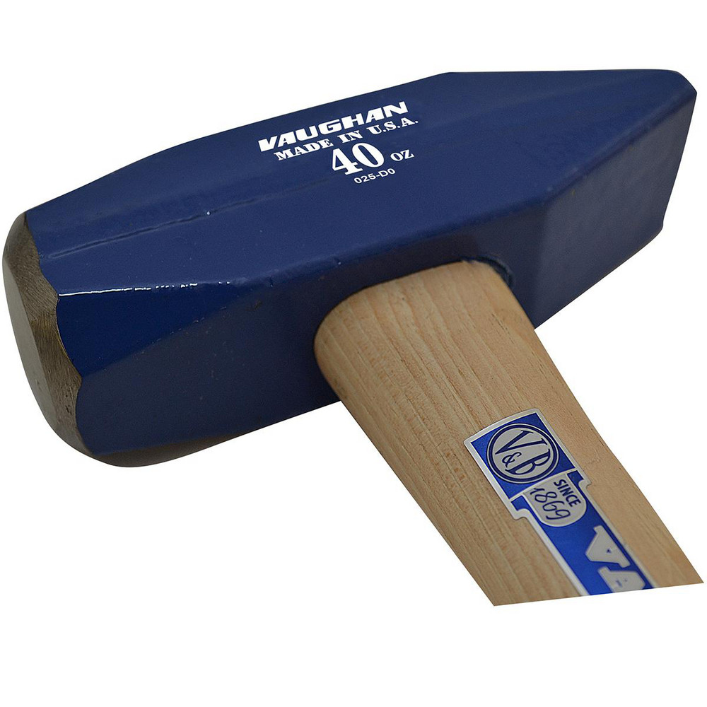 Vaughan Bushnell Steel Blacksmith's Hammer Hickory Handle MSC Direct