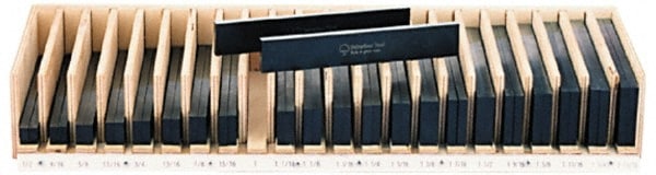 Suburban Tool TWP-22-SET 44 Piece, 6 Inch Long Tool Steel Parallel Set Image