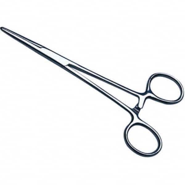 Scissors, Forceps & Tweezers; Type: Forceps ; Product Type: Forceps ; Blade Style: Straight ; Length (Inch): 5-1/2 ; Material: Stainless Steel