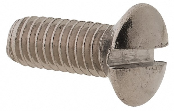 Value Collection - Machine Screw: Oval Head, Slotted - 93334431 - MSC ...