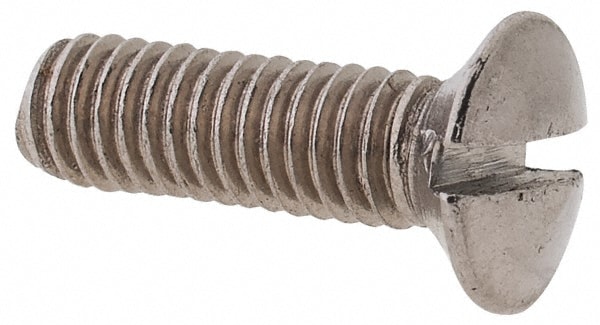 Value Collection MASOM0030010CP Machine Screw: Oval Head, Slotted Image