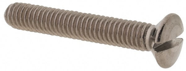 Value Collection MASOM0040025CP Machine Screw: Oval Head, Slotted Image