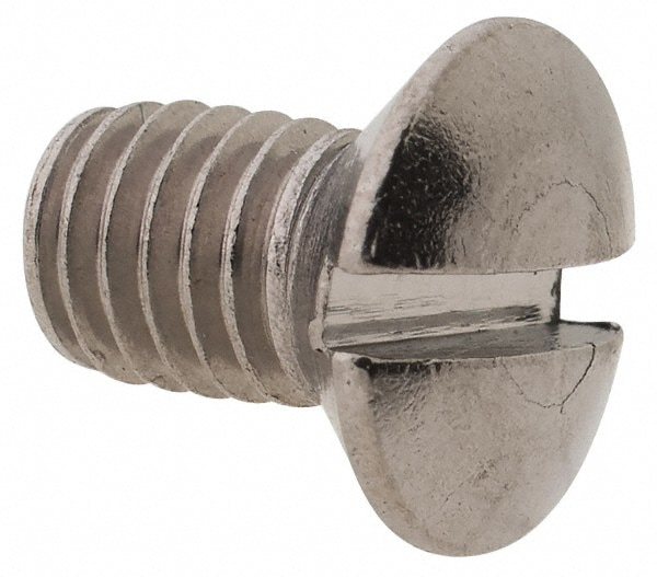 Value Collection MASOM0050008CP Machine Screw: Oval Head, Slotted Image