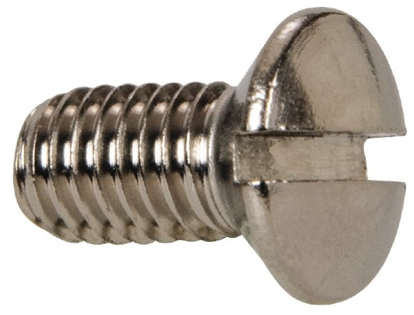 Value Collection MASOM0050010CP Machine Screw: Oval Head, Slotted Image