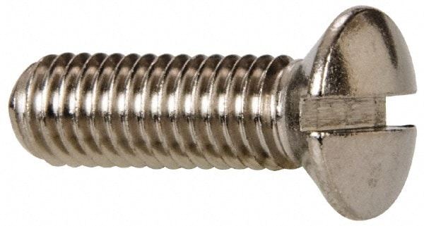 Value Collection MASOM0050016CP Machine Screw: Oval Head, Slotted Image