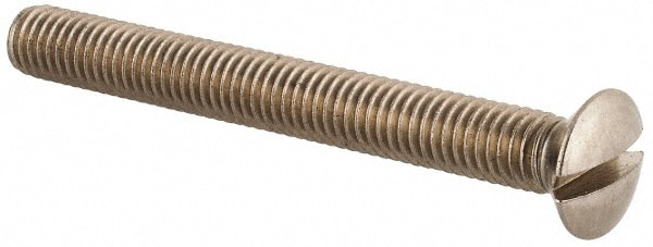 Value Collection MASOM0050045CP Machine Screw: Oval Head, Slotted Image