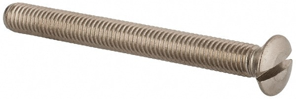 Value Collection MASOM0050050CP Machine Screw: Oval Head, Slotted Image