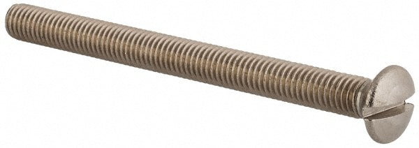 Value Collection MASOM0050060CP Machine Screw: Oval Head, Slotted Image