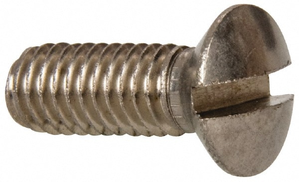 Value Collection MASOM0060016CP Machine Screw: Oval Head, Slotted Image