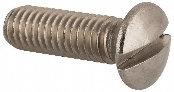 Value Collection MASOM0060020CP Machine Screw: Oval Head, Slotted Image