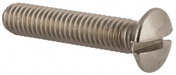 Value Collection MASOM0060030CP Machine Screw: Oval Head, Slotted Image