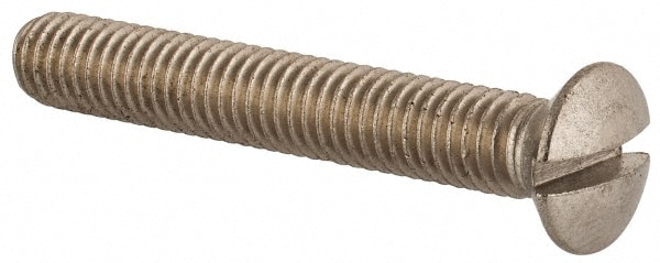 Value Collection MASOM0060040CP Machine Screw: Oval Head, Slotted Image