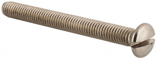 Value Collection MASOM0060060CP Machine Screw: Oval Head, Slotted Image