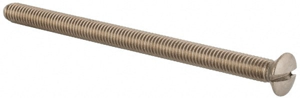 Value Collection MASOM0060090CP Machine Screw: Oval Head, Slotted Image