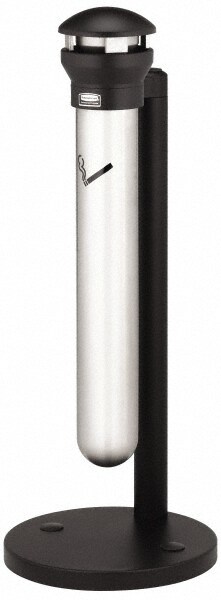 1.3 Gal Stainless Steel Cigarette & Cigar Receptacle
