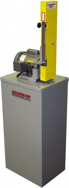 Belt Sanding Machine: 42" Long, 1" Wide, Vertical