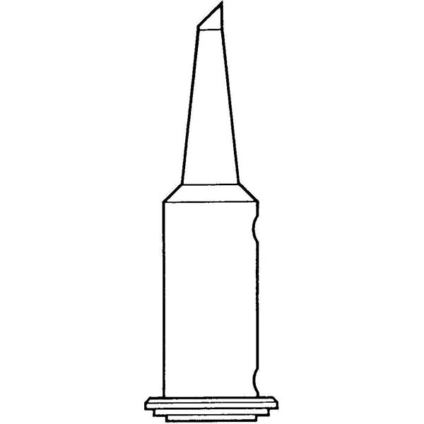 Weller Soldering Iron Tips; Type: Single Flat ; For Use With: PSI100 ; Tip Diameter: 2.360 (Inch); Tip Diameter: 2.360 (mm) | Part #PSI2