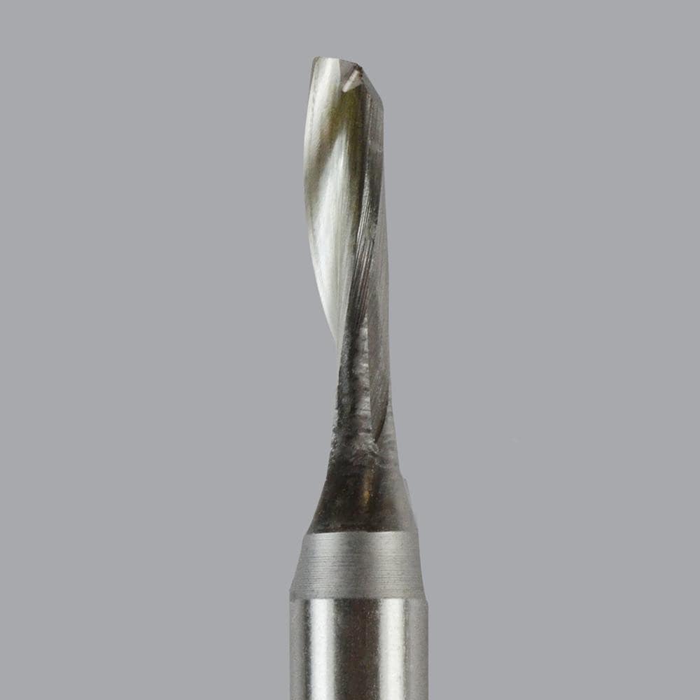 Onsrud 40-003 Spiral Router Bit: 0.1875" Dia, 0.625" LOC, 1/4" Shank Dia, Upcut Image