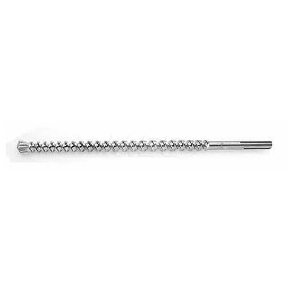3/4" Dia, SDS-Max Shank, Carbide-Tipped Rotary & Hammer Drill Bit - 8" Usable Length, 13" OAL