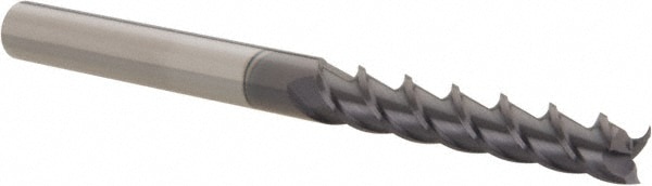 ProMax 109-01644 Square End Mill: 1/4 Dia, 1-1/2 LOC, 1/4 Shank Dia, 3-1/2 OAL, 3 Flutes, Solid Carbide Image