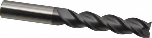 ProMax 109-04844 Square End Mill: 3/4 Dia, 3-1/4 LOC, 3/4 Shank Dia, 6 OAL, 3 Flutes, Solid Carbide 