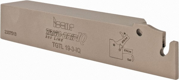 Iscar 2301853 Indexable Cutoff Toolholder: 1.75" Max Workpiece Dia, 0.11" Min Insert Width, Left Hand Image