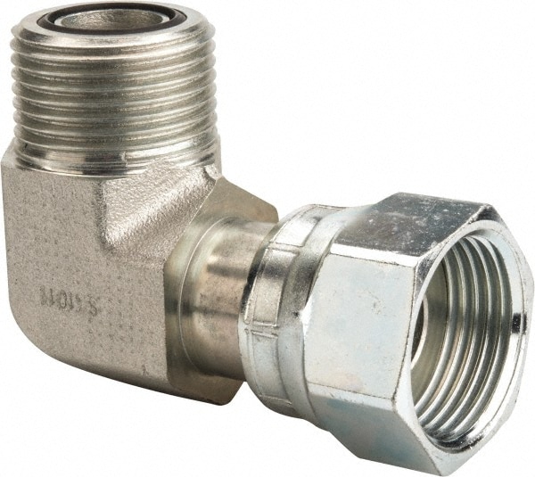 Parker 10 C6LO-S Compression Tube Swivel Elbow: O-Ring Face Seal Image