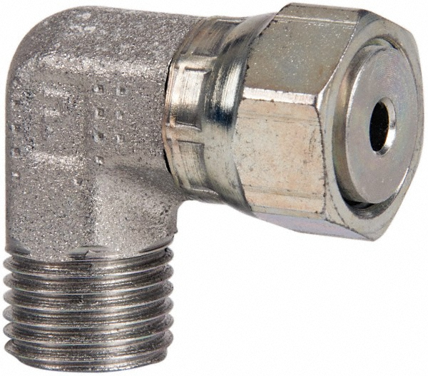 Parker Compression Tube Swivel Elbow 1/4" Tube OD, ORFS MSC