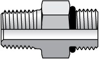 Parker 12-16 F5OLO-S Compression Tube Straight Thread Connector: 1-5/16-12" Thread, O-Ring Face Seal/SAE-ORB Image