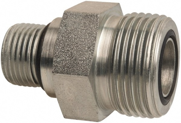 Parker - Compression Tube Straight Thread Connector: 3/4-16, 3/4