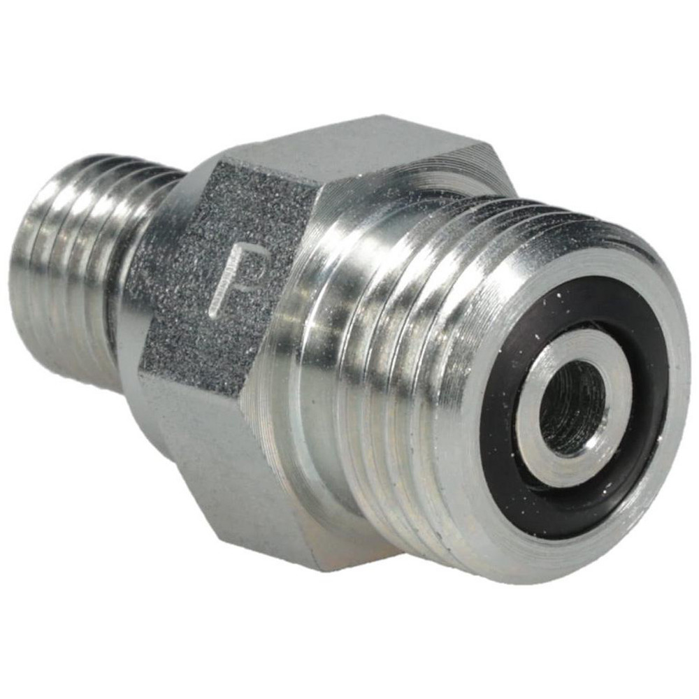 Parker - Compression Tube Straight Thread Connector: 7/16-20, 1/4