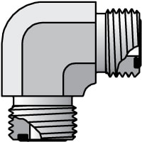 Parker 10 ELO-S Compression Tube Union: O-Ring Face Seal Image