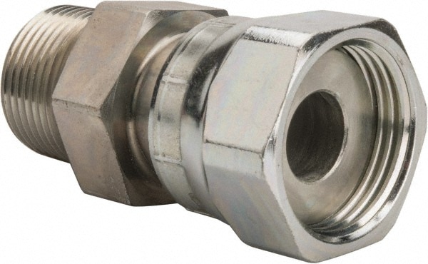 Parker 12 F6L-S Compression Tube Pipe Thread Swivel Connector: 3/4-14" Thread, O-Ring Face Seal/NPTF Image