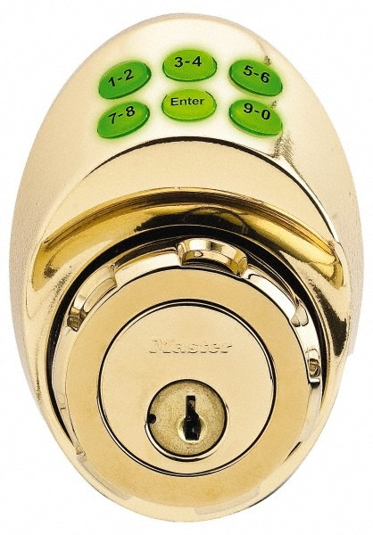 keyless deadbolt lock