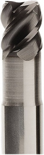 Seco 2462692 Corner Chamfer End Mill: 0.4724" Dia, 0.4724" LOC, 4 Flute, 0.0079" Chamfer Width, Solid Carbide Image