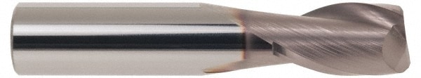 SGS 31315 Square End Mill: 3/4 Dia, 1 LOC, 3/4 Shank Dia, 3 OAL, 2 Flutes, Solid Carbide Image