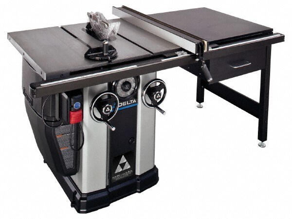 Table & Tile Saws; Type: Table Saw ; Blade Diameter (Inch): 10 ; Maximum Depth of Cut @ 90 Deg (Inch): 3-1/8 ; Maximum Depth of Cut @ 45 Deg (Inch): 2-1/8 ; Speed (RPM): 4300 ; Voltage: 220 V; 220; 220