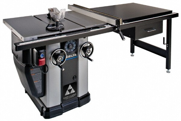 Table & Tile Saws; Type: Table Saw ; Blade Diameter (Inch): 10 ; Maximum Depth of Cut @ 90 Deg (Inch): 3-1/8 ; Maximum Depth of Cut @ 45 Deg (Inch): 2-1/8 ; Speed (RPM): 4300 ; Voltage: 220 V; 220; 220