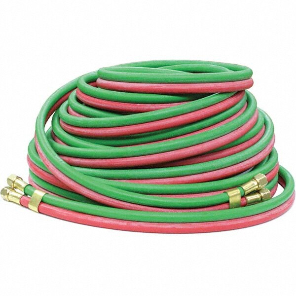 Welding Hose; Length (Feet): 100 ; Style: TWIN ; Working Pressure (psi): 200.00 ; Grade: T