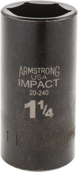 Armstrong 3/4" Drive 6 Point Deep 1/2" Impact Socket 20-224 