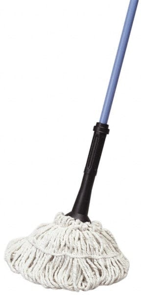 Ability One 7920014480218 Wet Mop Loop: Clamp Jaw, Medium, White Mop, Cotton 