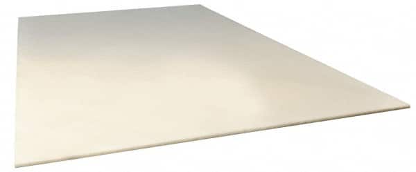 1" White HDPE Plastic Sheet Cut to Size! Priced/Square Foot 