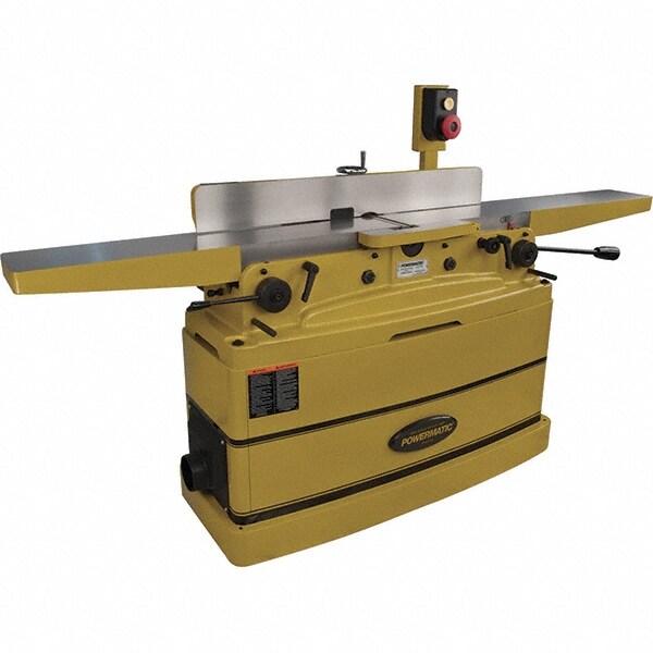 7,000 RPM, 8" Cutting Width, 1/2" Cutting Depth, Jointer