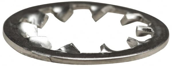 100 #5 Internal Tooth Lock Washers Steel Zinc Plated 