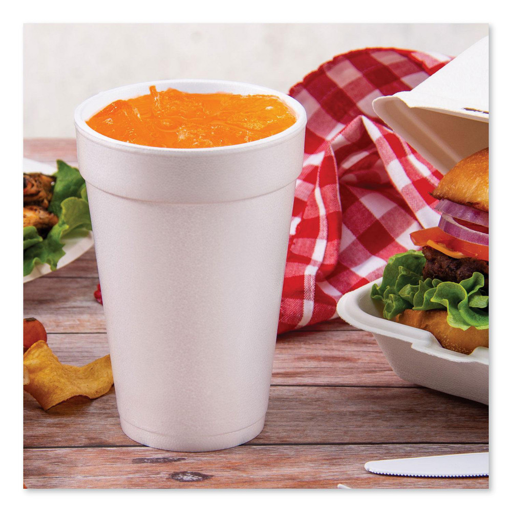 DART - Pack of (1000), Dart Foam Hot/Cold Cups, 16 oz | MSC Direct