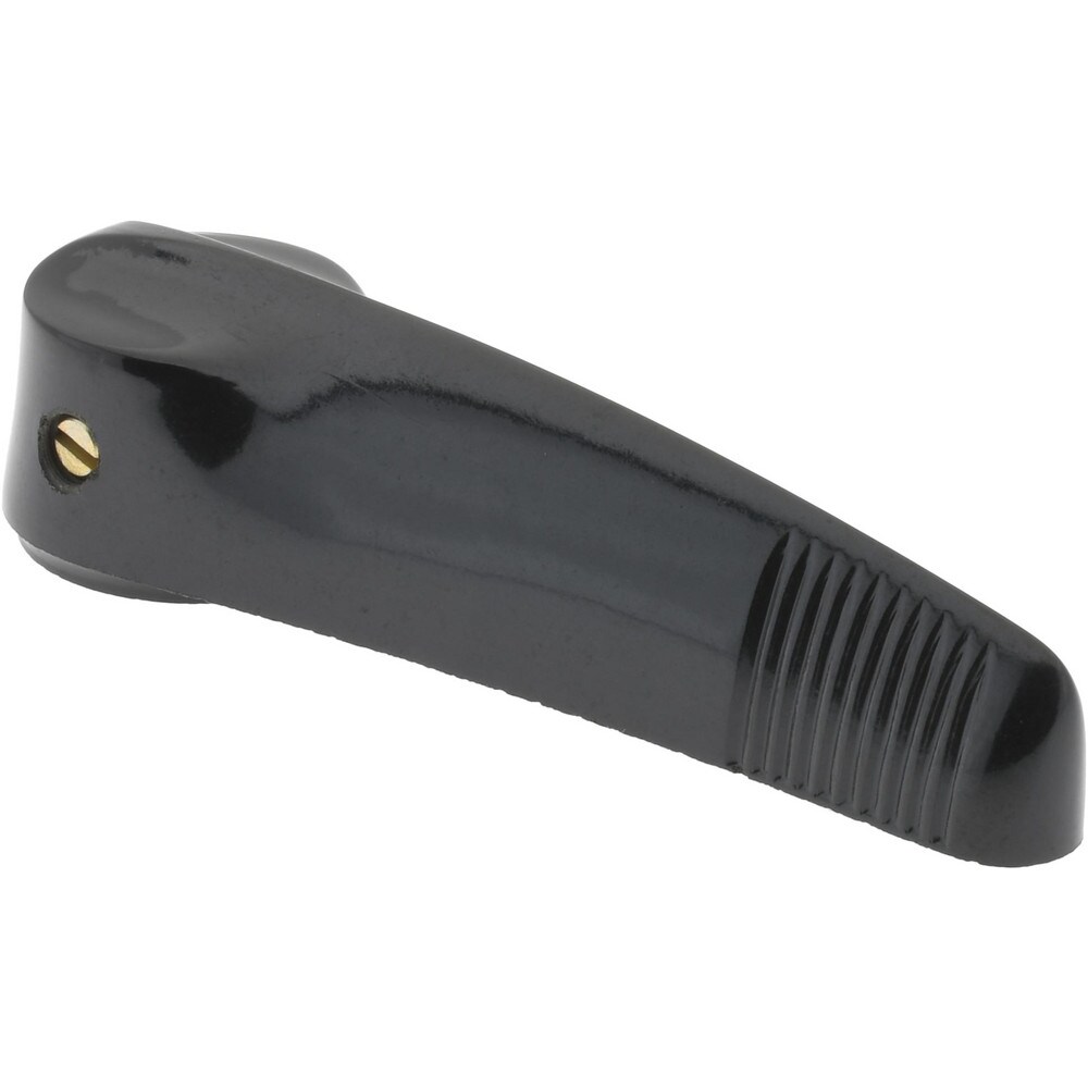 2-1/2" Diam, 5/8" High, 1/4 x 11/32" Hole, Pointer Control Knob