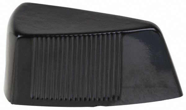 1-3/16" Diam, 1/2" High, 1/4 x 7/16" Hole, Pointer Control Knob